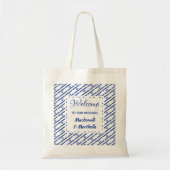 Destination Wedding Welkom Israël Custom Tote Bag (Voorkant)