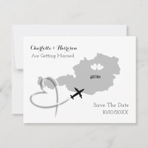 Destination Weddings Austria Save the Date