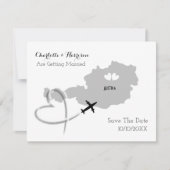 Destination Weddings Austria Save the Date (Voorkant)