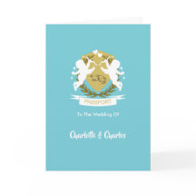 Destination Weddings Awide Photo Passport Invite