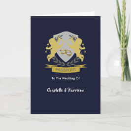 Destination Weddings Awide Photo Passport Invite