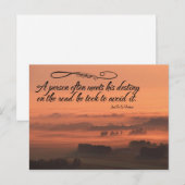 Destiny Briefkaart (Voorkant / Achterkant)