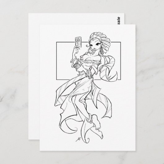 Destiny Briefkaart (Voorkant / Achterkant)