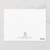 Destiny Briefkaart (Achterkant)