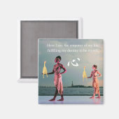 Destiny Chickens-magneet Magneet (Voorkant / Achterkant)