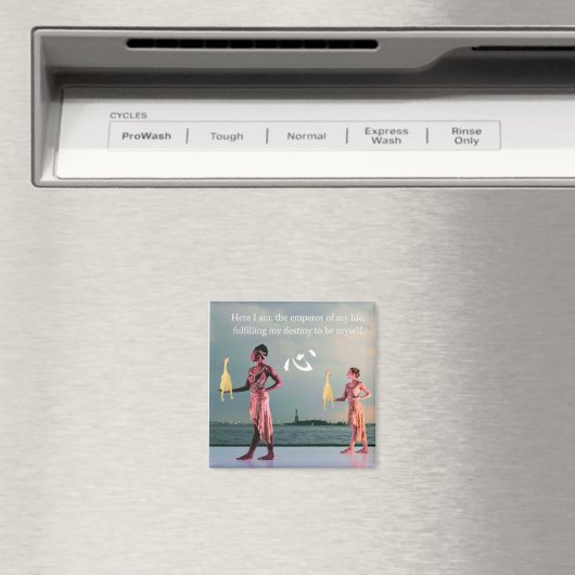 Destiny Chickens-magneet Magneet (Insitu (Vaatwasser))