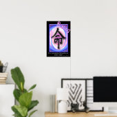 Destiny - Chinees symbool Poster (Thuiskantoor)