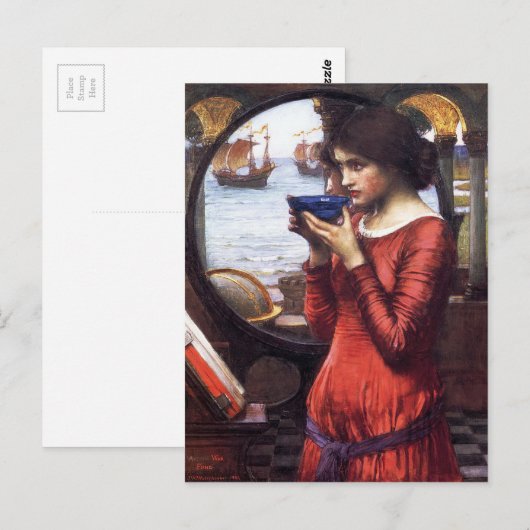 DESTiNY, door John William Waterhouse, 1900 Briefkaart (Voorkant / Achterkant)