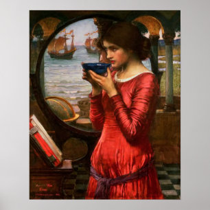 Destiny door John William Waterhouse Poster