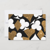 Destiny Gold Las Vegas Wedding QR code Antwoord (Achterkant)