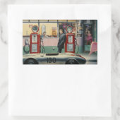 Destiny Highway Rechthoekige Sticker (Tas)