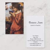 Destiny - John William Waterhouse Visitekaartje (Voorkant / Achterkant)