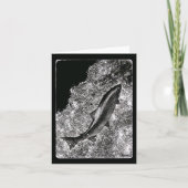 "Destiny" — Kaart van leapende zalm (Voorkant)