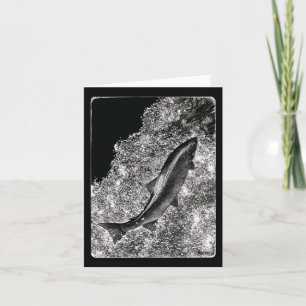 "Destiny" — Kaart van leapende zalm