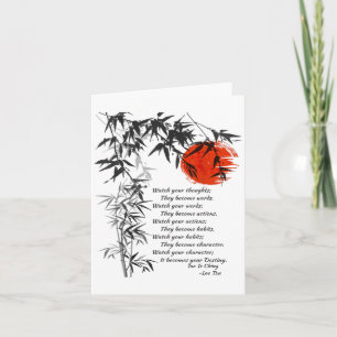 Destiny - Lao Tzu - Tao Te Ching - Filosofie Quot Kaart