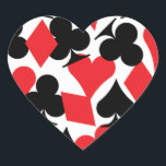 Destiny Las Vegas bruiloft hart Sticker<br><div class="desc">Een sticker om te coördineren met de Destiny suite,  gebruik het op gunsten,  enveloppen,  en meer! � 2Birdstone 2013</div>