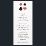Destiny Las Vegas Bruiloft Menu Roos Gouden Glitte<br><div class="desc">Perfect voor een glitzy nacht van Las Vegas romance,  goud en glitter zal je receptie laten stralen! Vergeet niet om genoeg te bestellen voor elke plaats instelling! �2birdstone 2014 Alle rechten voorbehouden.</div>