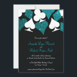 Destiny Las Vegas bruiloft nodigen Blauwgroen blau Kaart<br><div class="desc">Deze bruiloft uitnodiging beschikt over elegante typografie en een accent van grafische kaart pakken in wit en blauw groen blauwgroen faux glitter. Perfect voor een Las Vegas bruiloft in een kleine kapel van de strip,  alles wat je nodig hebt is liefde en een getuige of twee!</div>