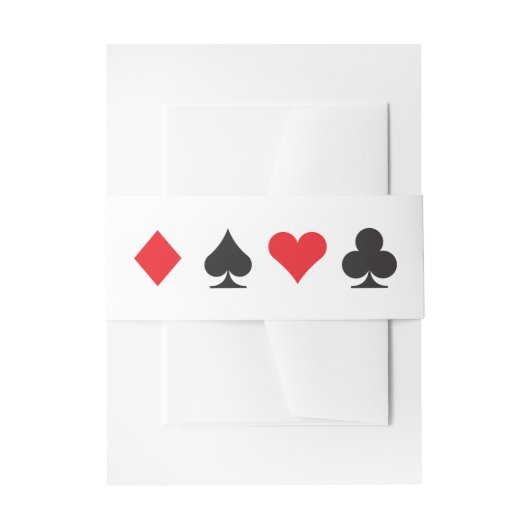 Destiny Las Vegas bruiloft uitnodiging Bellyband Uitnodigingen Wikkel (Voorkant Voorbeeld)