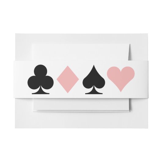 Destiny Las Vegas bruiloft uitnodiging Bellyband Uitnodigingen Wikkel (Voorkant Voorbeeld)