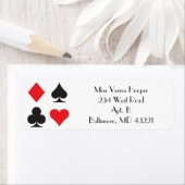 Destiny Las Vegas Bruiloft Uitnodiging Label (Insitu)