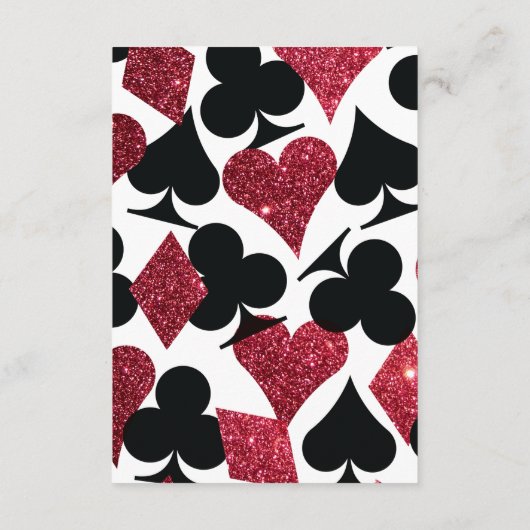 Destiny Las Vegas Huwelijksreceptie Extra info Informatiekaartje (Achterkant)