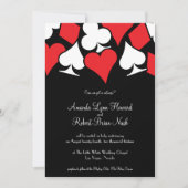 Destiny Las Vegas Wedding Invitation Kaart (Voorkant)