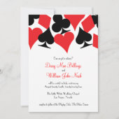 Destiny Las Vegas Wedding Invitation Kaart (Voorkant)