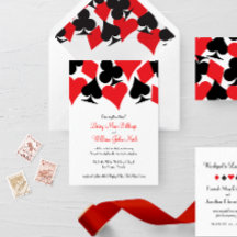 Destiny Las Vegas Wedding Invitation