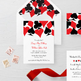 Destiny Las Vegas Wedding Invitation Kaart