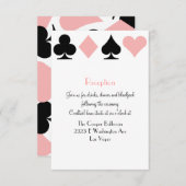 Destiny Las Vegas Wedding Reception Extra Info Informatiekaartje (Voorkant / Achterkant)