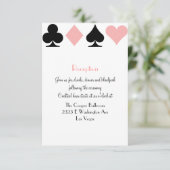 Destiny Las Vegas Wedding Reception Extra Info Informatiekaartje (Staand voorkant)