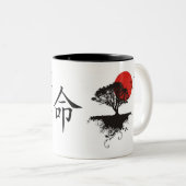 Destiny Tweekleurige Koffiemok (Voorkant rechts)