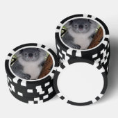 Destiny Zazzle Schattigee Koala Aussi Outback Anim Poker Chips (Opstapeling)