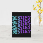 Destiny Zelfmoordpreventie Geestelijke Gezondheid Kaart (Gele Bloem)