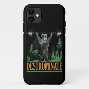 Destrominate - Beer - Funny Workout Inspirerend Case-Mate iPhone Case