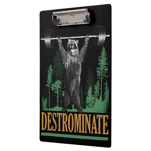 Destrominate - Beer - Funny Workout Inspirerend Klembord (Links)