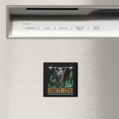 Destrominate - Beer - Funny Workout Inspirerend Magneet (Insitu (Vaatwasser))
