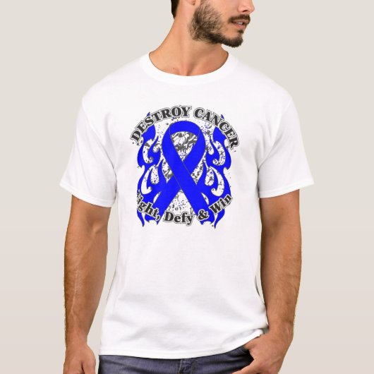 Destroy Colon Cancer T-shirt (Voorkant)