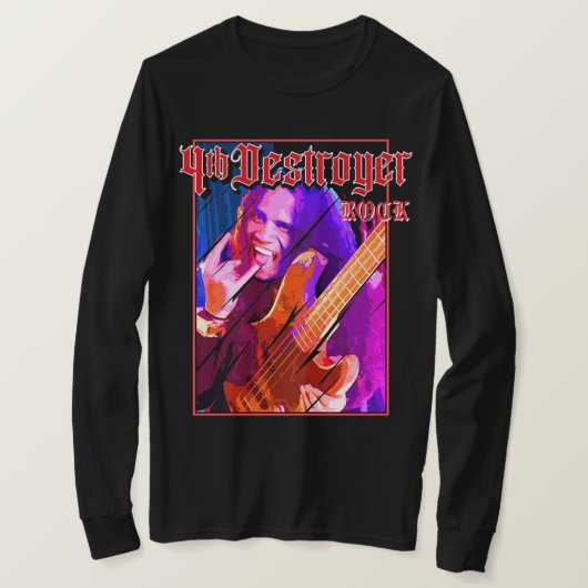 Destroyer-bende T-shirt (Design voorkant)