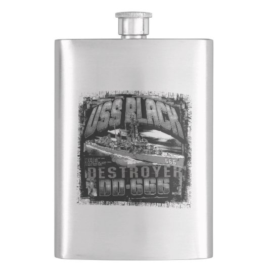 Destroyer Black Flask Classic Flask Flacon (Voorkant)