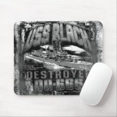 Destroyer Black Muismat Mousepad (Met muis)