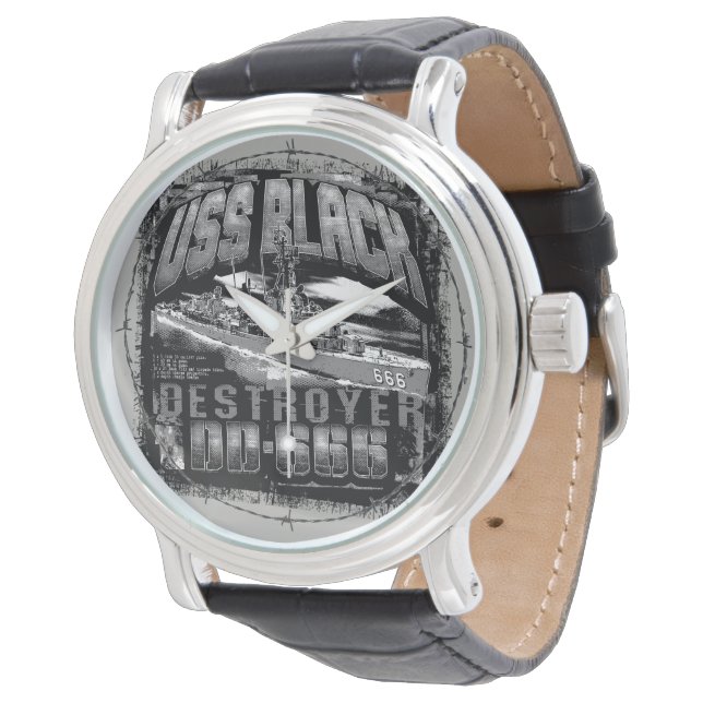 Destroyer Black polshorloge eWatch Horloge (Gekanteld)