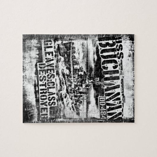 Destroyer Buchanan Legpuzzel (Horizontaal)