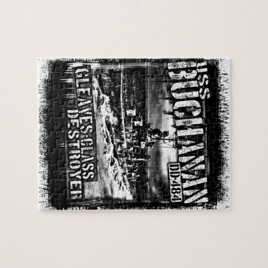 Destroyer Buchanan Legpuzzel (Horizontaal)