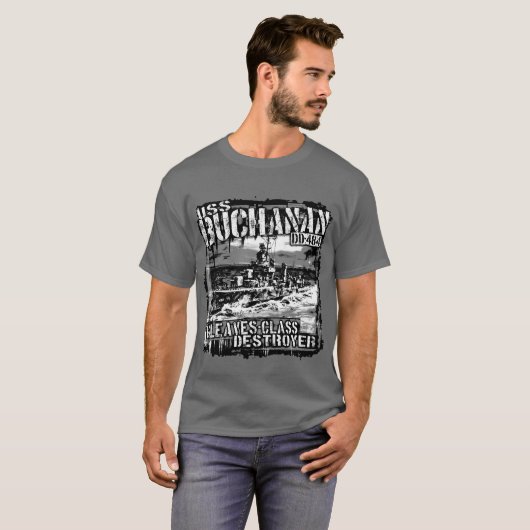 Destroyer Buchanan T-shirt (Voorkant volledig)