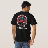 Destroyer fist t-shirt (Achterkant volledig)