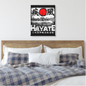 Destroyer Hayate Canvas Afdruk (Insitu (Slaapkamer))