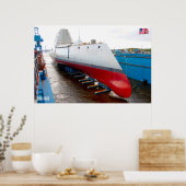 DESTROYER MET GIDDELDE MISSIE - DDG-1000 POSTER (Keuken)