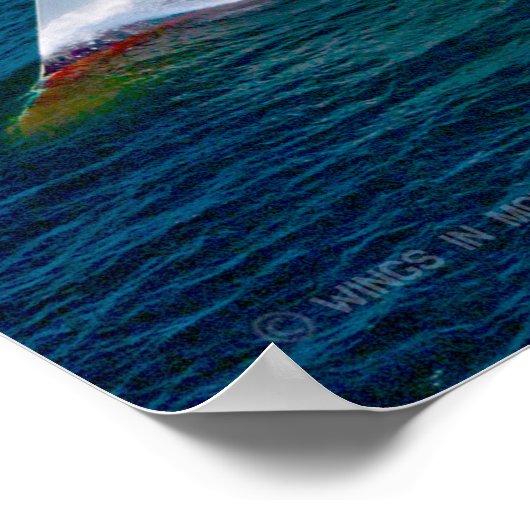 DESTROYER MET GIDDELDE MISSIE - DDG-1000 POSTER (Hoek)